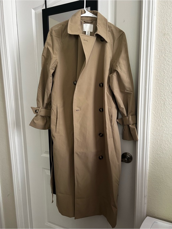 H&M Jackets & Blazers - H&M Tan Trench Coat (Not Worn - New)